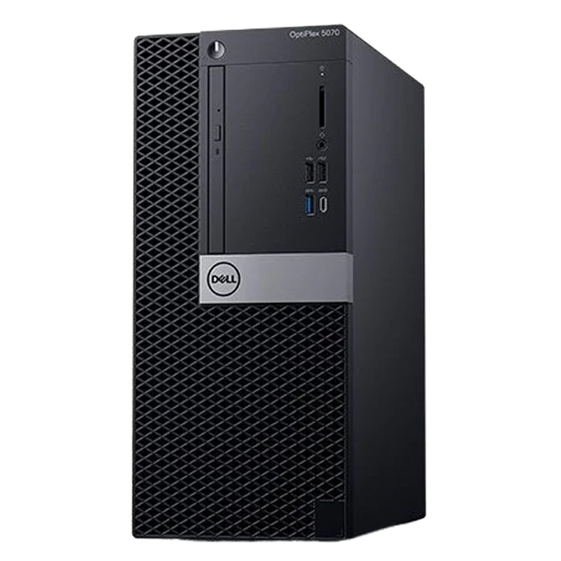 戴尔商用Optiplex5070MT台式电脑 单主机(i5-9500 8G 1T 刻录 2G独显 W10H) DELL