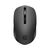 惠普(HP) S1000 plus 无线鼠标 台式电脑办公笔记本家用无线鼠标 黑灰色(静音鼠标)