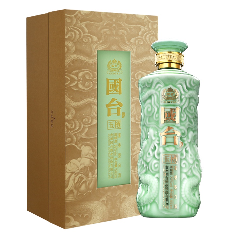 [官方自营]国台 龙酒53度 500ml*6整箱装 酱香型白酒 贵州茅台镇国台酒 纯粮食高度白酒(商务宴请送礼珍藏版)