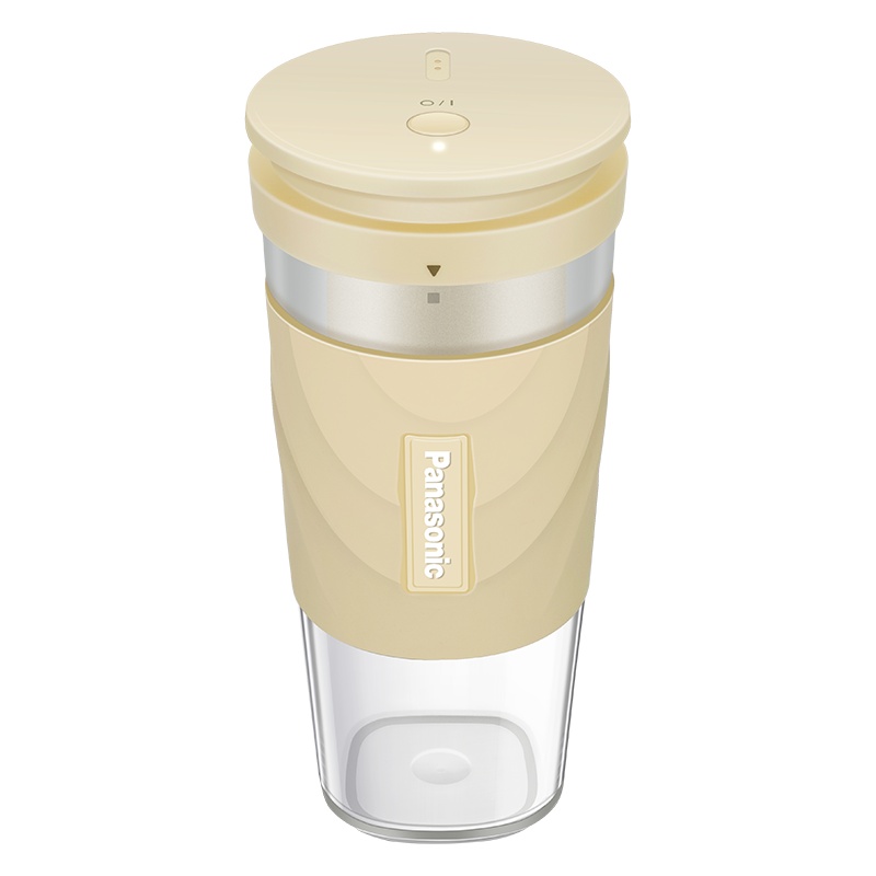 松下 (Panasonic) 便携式果汁杯MX-HPC203-YSQ 大容量锂电池!USB充电!Tritan健康材质!