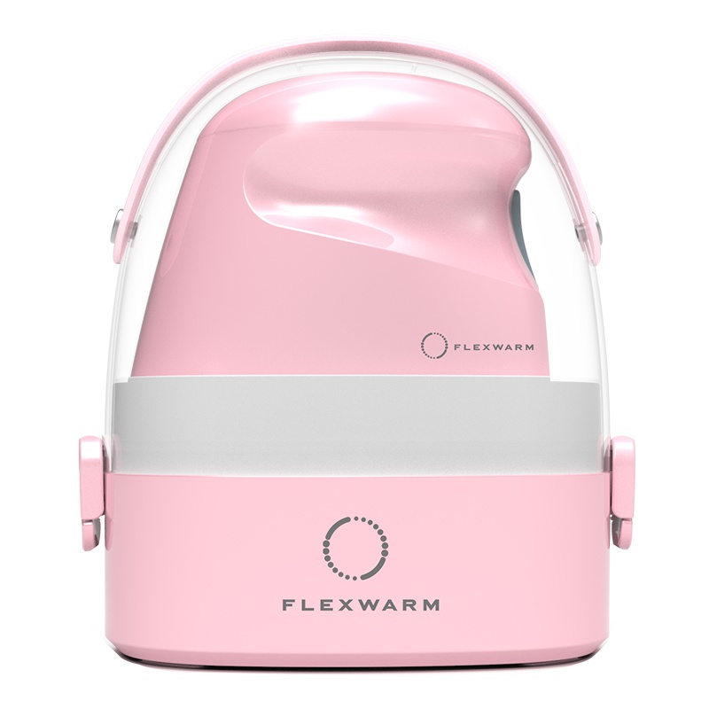 飞乐思(FLEXWARM)电熨斗 蒸汽挂烫机 便携式小型熨斗 手持家用熨烫机 出差旅行迷你熨衣服 粉色