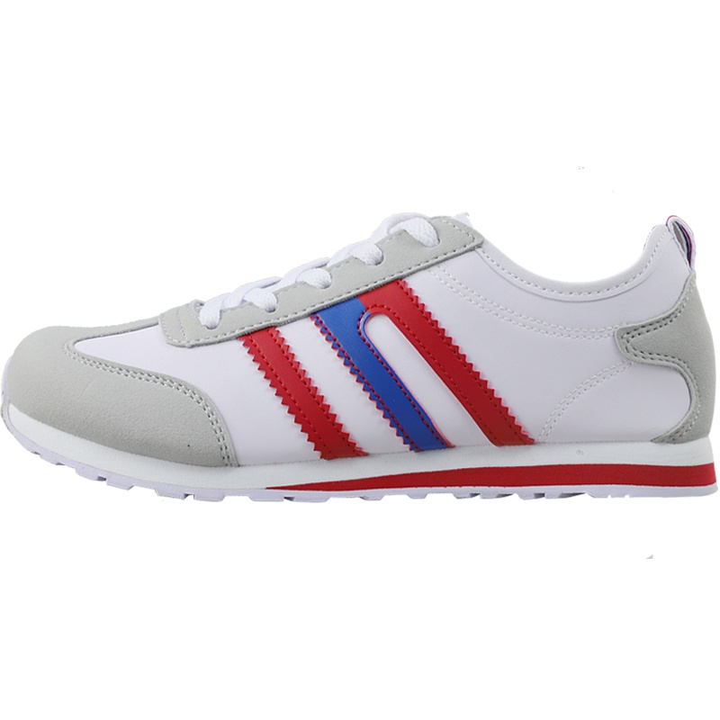 双星秋季新款女款低帮休闲鞋革面拼接色潮流运动时尚女鞋DS1157