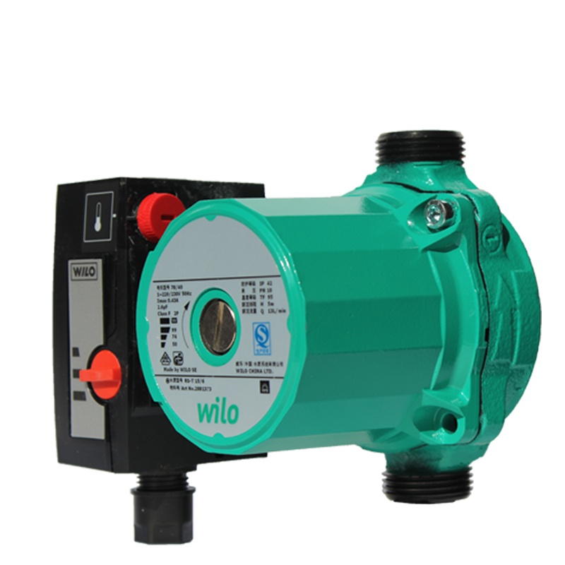 德国威乐水泵RS-T15/6带温度控制器热水循环泵家用屏蔽暖气泵