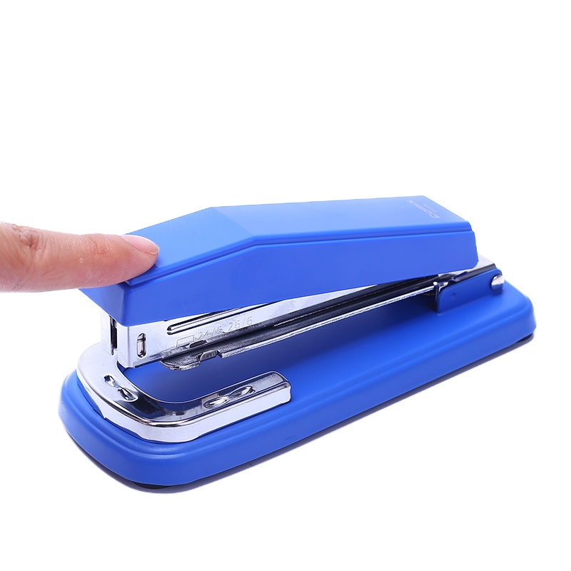 齐心(COMIX) 大订书机 多功能旋转12号统一书针装订器 颜色随机 B414订书机(单个装)