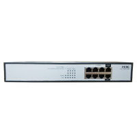 华三(H3C)S1008V-HPWR 8口百兆POE 125W 全百兆企业级非网管交换机