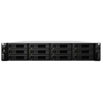 群晖(Synology)RS2418RP+12盘位四核心机架式NAS网络存储服务器96TB企业级SATA硬盘不规则体