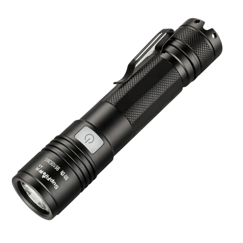 supfire USB充电LED迷你防水户外骑行家用 A5 强光手电筒