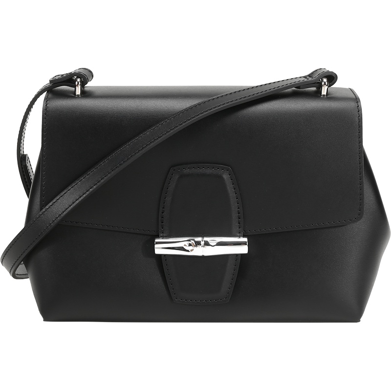 LONGCHAMP 珑骧 女士 ROSEAU系列皮质单肩斜挎包 10094 HSC