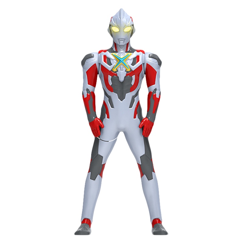 灵动创想Ultra Strike奥特必杀宇宙英雄儿童玩具男孩动漫艾克斯奥特曼ATM0202