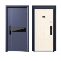 顶上情怀 静音防盗门 甲级双重防盗安全门 入户门 子母门 定制进户门（子母门+机械锁）