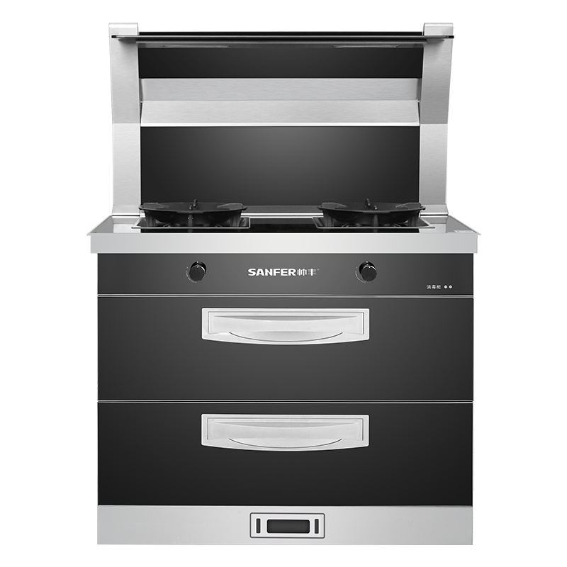 SANFER/帅丰2019U6-3B二星消毒变频电机集成灶 全新配置油烟机