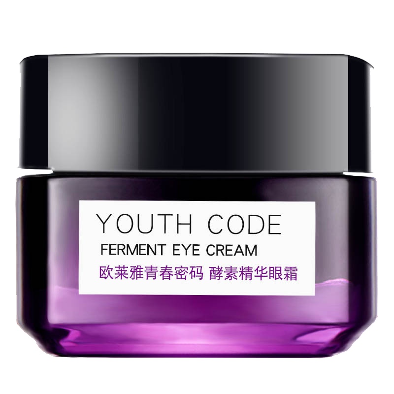 欧莱雅(L’OREAL)青春密码酵素精华眼霜15ml 充电眼霜 淡退黑眼圈眼袋 抗皱紧致 正品