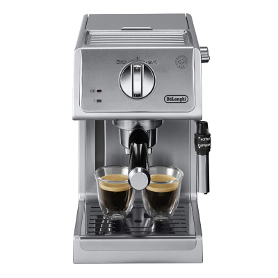 德龙(DeLonghi)ECP36.31家用泵压式意式咖啡机 不锈钢锅炉卡布奇诺蒸汽奶泡系统咖啡机咖啡机