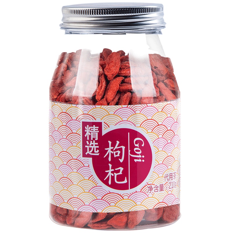 虎标(TigerMark) 青海红枸杞210g/罐 免洗枸杞 枸杞茶饮