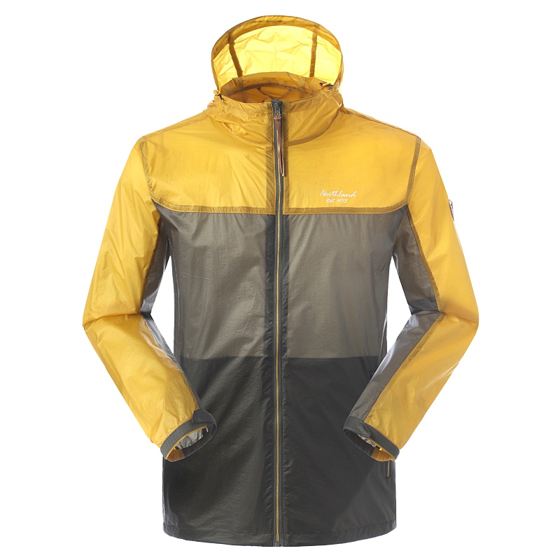 诺诗兰（NORTHLAND）运动户外男式蝉翼皮肤风衣休闲外套GL055933