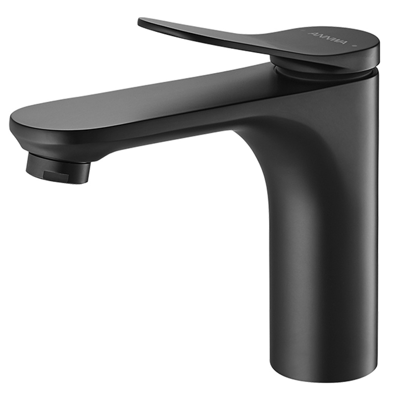 安华官方 全铜洗脸台盆台下盆冷暖龙头面盆洗脸盆洗手池卫生间浴室浴室柜冷热水抽拉龙头