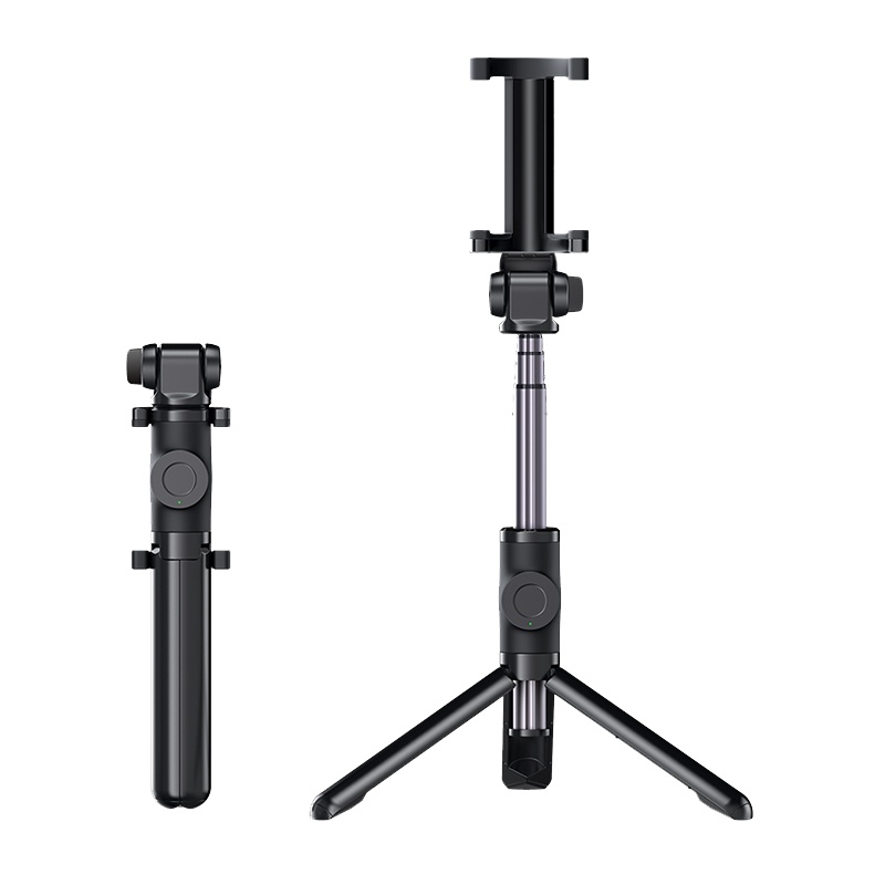 飞利浦旅游自拍杆适用华为手机专用苹果vivo直播支架三脚架一体式通用蓝牙抖音拍照神器伸缩手持防抖稳定器 DLK5001B