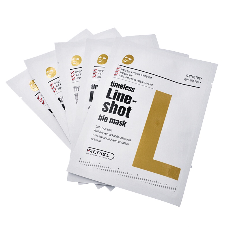 莉碧儿生物纤维润肤舒缓补水保湿水润面膜L 5片/盒