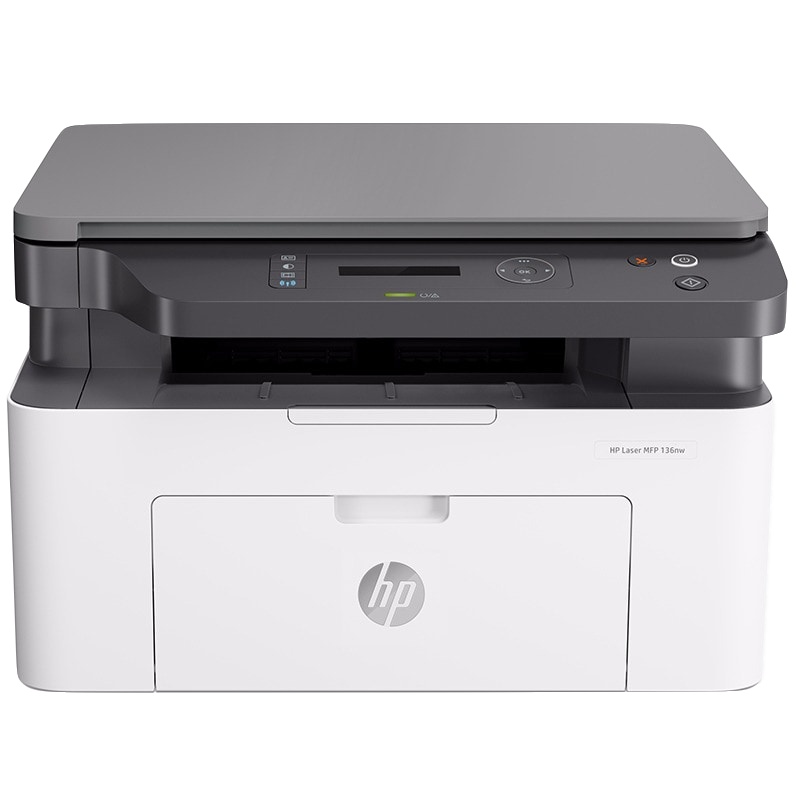 惠普(HP)Laser MFP 136wm黑白A4激光多功能一体机(打印 复印 扫描 无线)(尊享服务L)