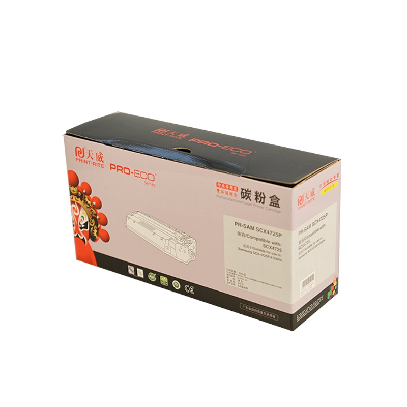 天威(PRINT-RITE) SCX-4725硒鼓带芯片 行业装 黑色 3000页
