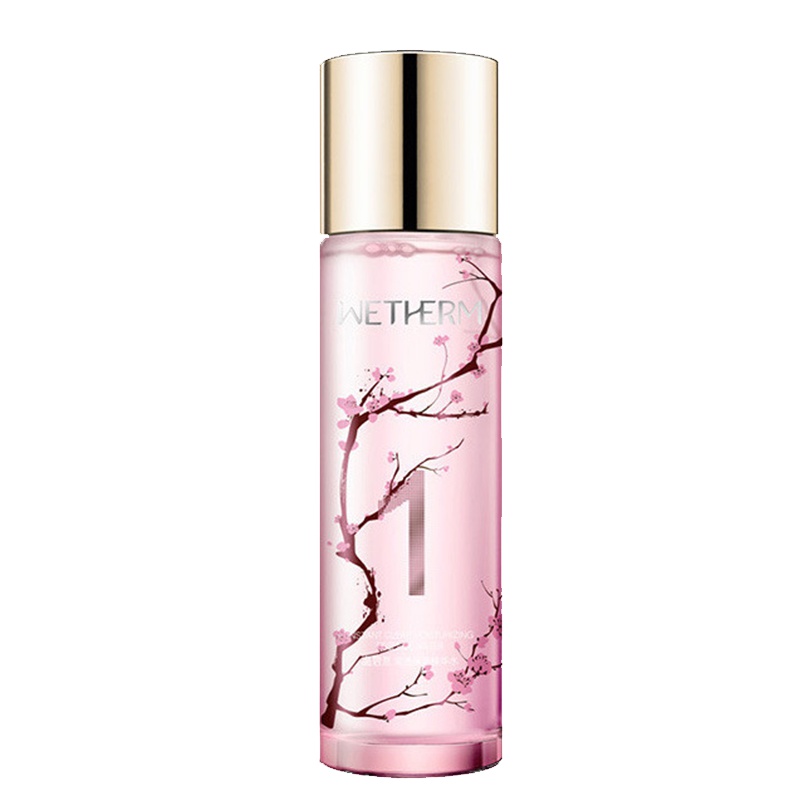 温碧泉WETHERM1号水桃花水250ml爽肤水润透保湿精华水护肤保湿补水收缩毛孔女各种肤质