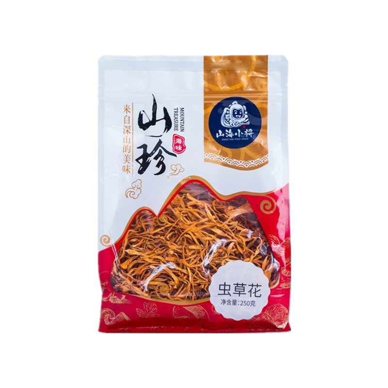 山海小将 特级虫草花250g