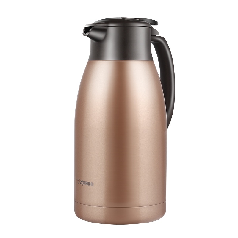 象印(ZO JIRUSHI) 不锈钢真空保温壶SH-HT19C大容量家用保温瓶热水瓶暖壶咖啡壶办公水壶 1.9L