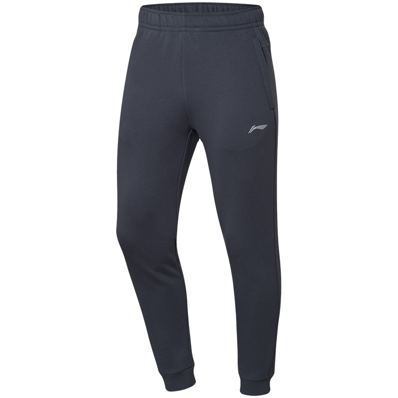 【自营】李宁训练系列男子收口卫裤AKLP871-7