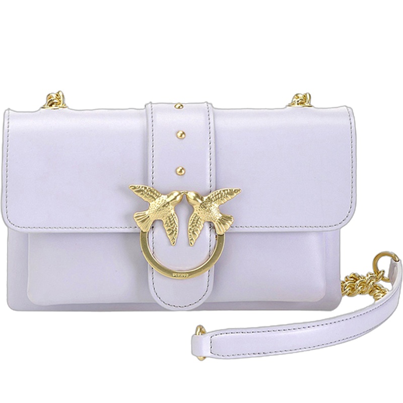 [直营]Pinko 品高 女士牛皮链条单肩包 1P21AZ-Y5EUQ99