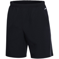 李宁短裤运动短裤男士跑步跑步裤凉爽男装运动裤 AKSM243-1标准黑 L