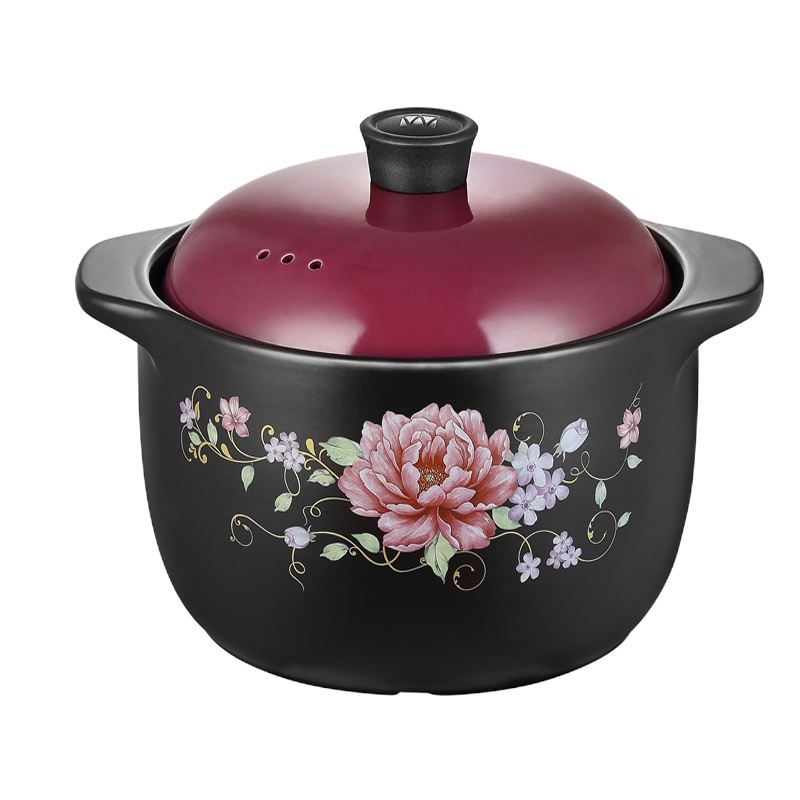 唯都稻香陶瓷耐热煲4.5L W-D145