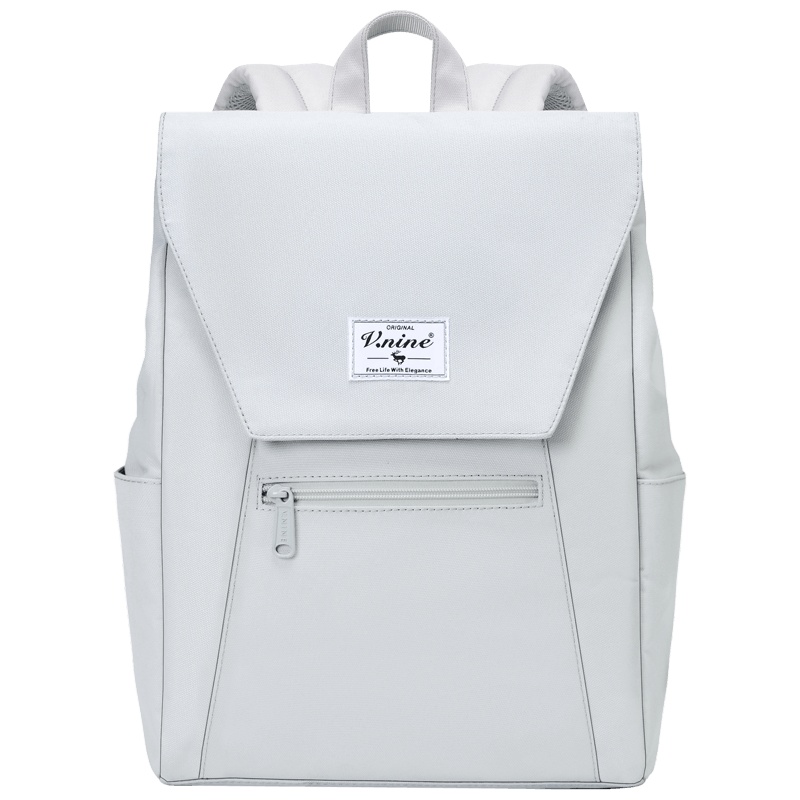 第九城（V.NINE） 双肩包女15英寸电脑包大容量旅行背包男大休闲中学生书包