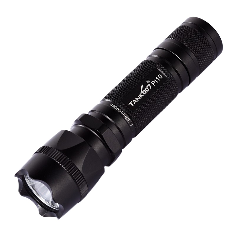 STKTANK007 探客PT10-T6 战术强光手电筒