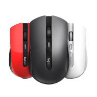 雷柏(Rapoo) 7200M 白色无线鼠标 蓝牙鼠标 办公鼠标 便携鼠标