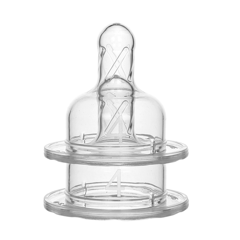 布朗博士(Dr.Brown's)爱宝选宽口硅胶奶嘴流量4 圆孔两只装 9个月起