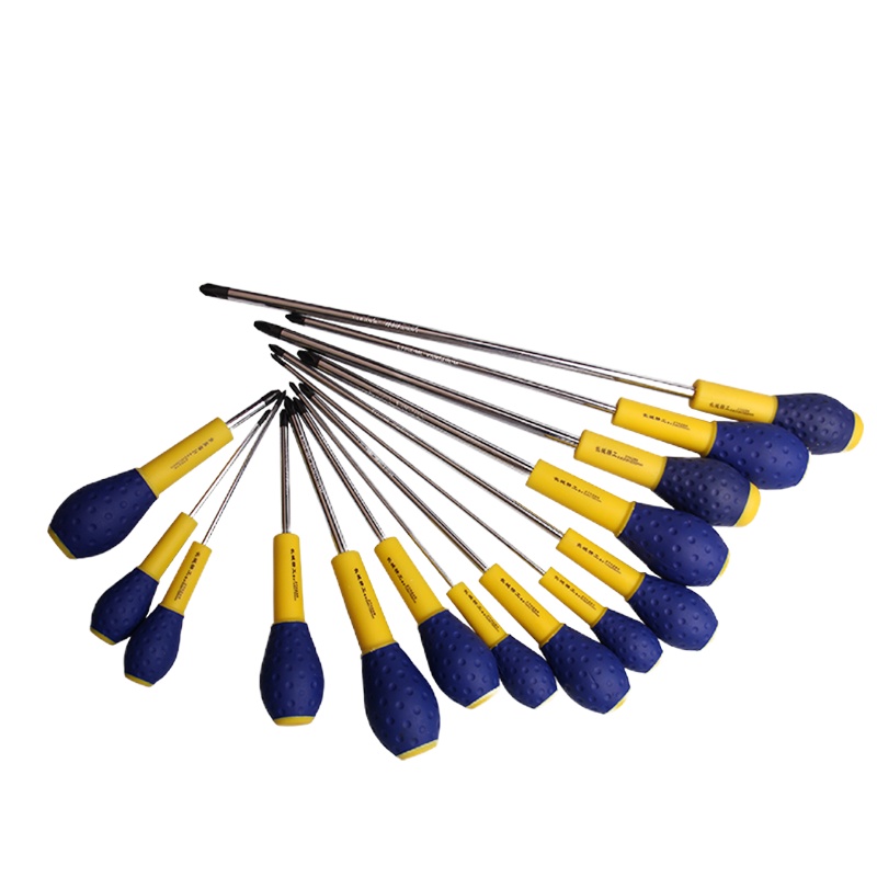 长城(THE GREAT WALL)胶柄 6*150 10只装 长城精工 螺丝刀 改锥十字螺丝刀 加长起子 优质合金钢