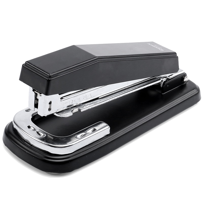 齐心(comix)B414N 12号多功能旋转订书器 25页/80g 24/6 26/6 办公文具 桌面文具 订书机