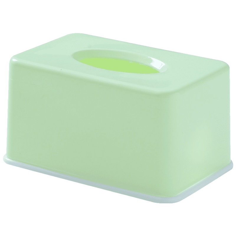 家柏饰(CORATED)简约客厅茶几纸巾盒餐厅车用家用塑料餐巾纸抽纸盒创意纸抽盒