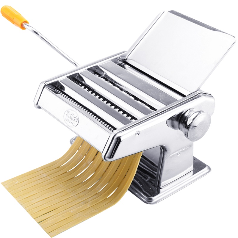 俊媳妇(JUNXIFU)多功能非电动家用三刀压面机手动面条机制面机圆面饺子皮馄饨皮机五档厚度调节