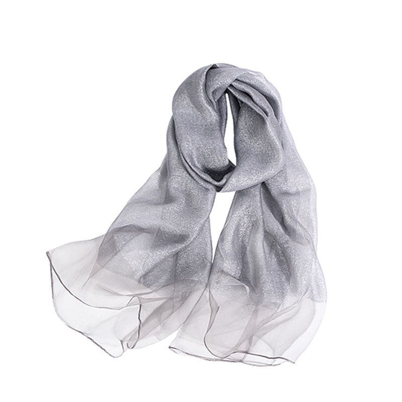 瑞苏薇(RASUV) 女春夏璀璨光彩轻薄纯色亮丝韩版潮防晒羊毛真丝海边沙滩巾旅游度假百搭RS2808