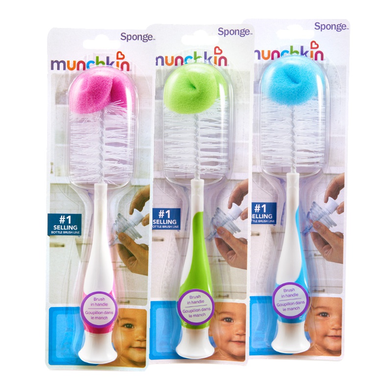 MUNCHKIN满趣健新款奶瓶奶嘴刷