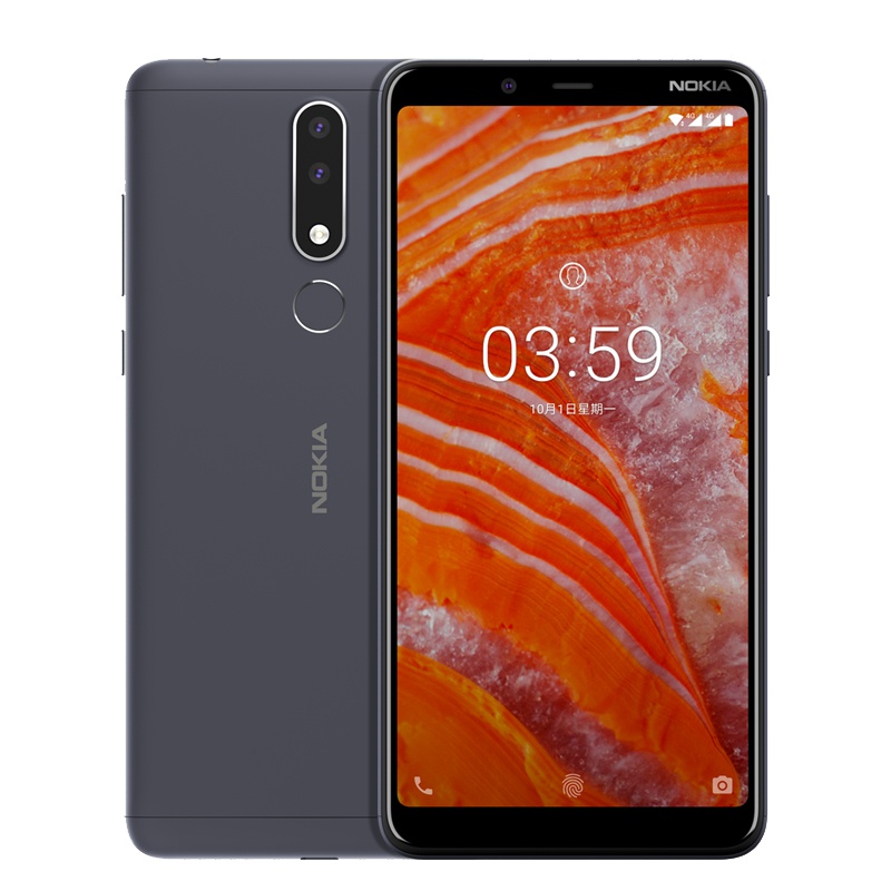 Nokia/诺基亚 3.1Plus 3GB+32GB 藏蓝色 移动联通电信全网通4G双卡手机