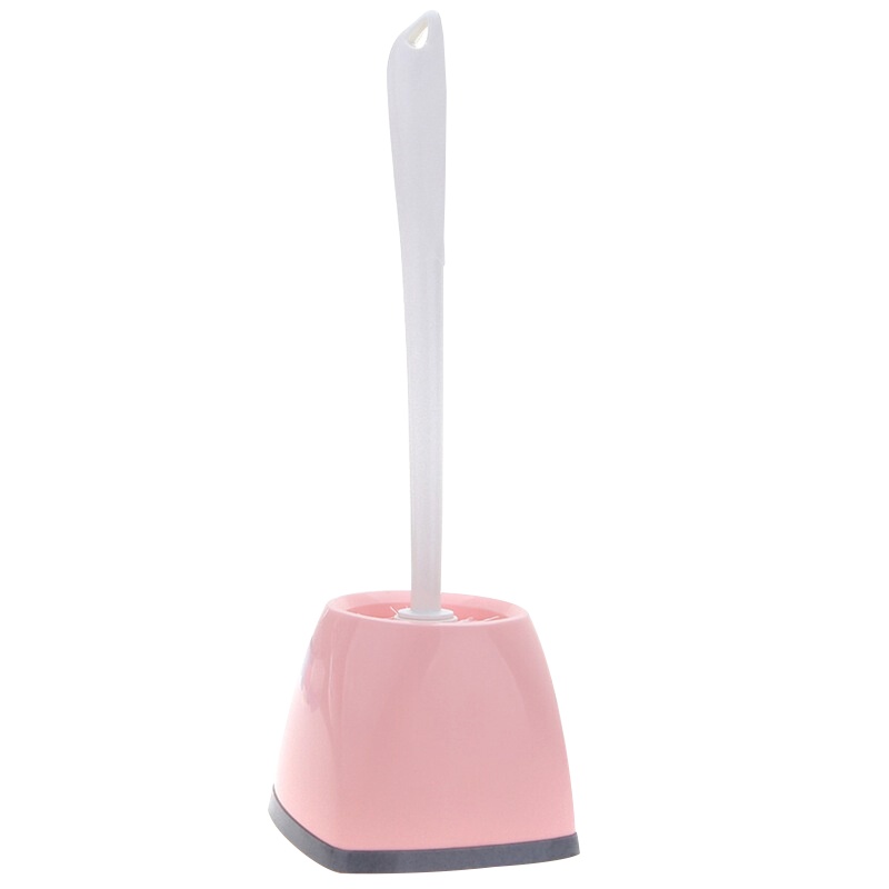 茶花 花蕊式套装马桶刷 4308 座式方型套装卫生间浴室清洁刷塑料软毛洁厕刷(5套起订)