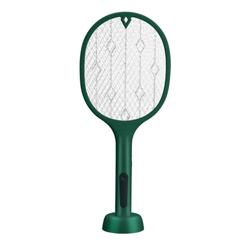 电蚊拍二合一家用苍蝇拍充电底座挂壁小型灭蚊灯一件代发驱蚊器