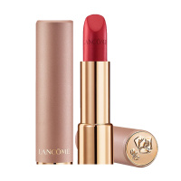 [送精美礼盒]兰蔻(LANCOME)全新菁纯柔雾哑光唇膏口红 粉金管525#娇艳樱桃