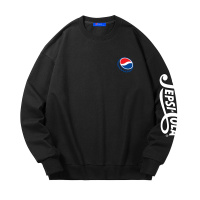 Pepsi/百事 男女同款休闲时尚潮流宽松卫衣BSW-2158加绒420克