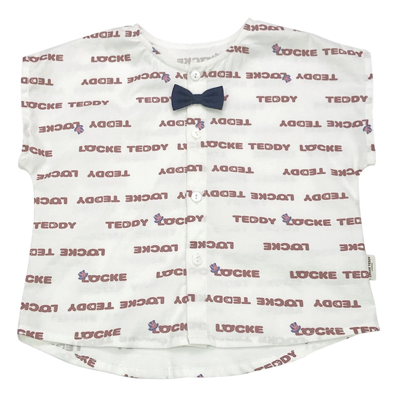 洛克泰迪男童T恤2020夏季新款学院风儿童衬衫宝宝短袖小清新