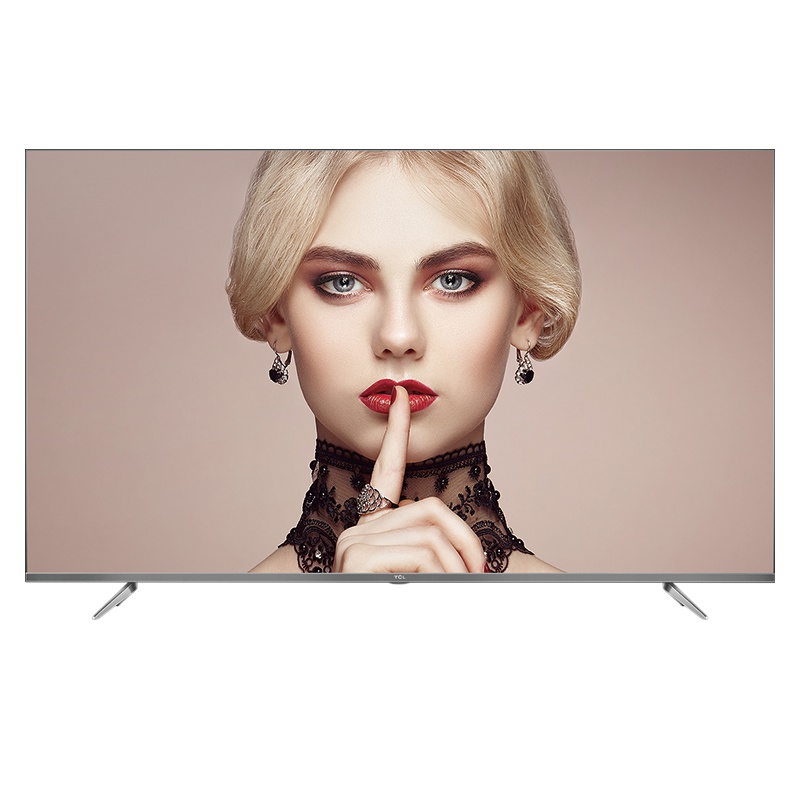 TCL 55A880U 55英寸4K超薄全面屏HDR 32核人工智能LED液晶电视（黑色）