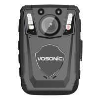 群华( VOSONIC)A1高清记录仪17小时持续录像红蓝爆闪循环录像红外夜视高清3400万像素激光定位内置128G