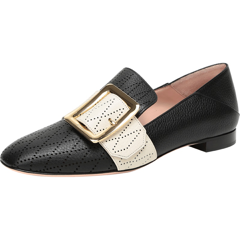 BALLY 巴利 女士皮质休闲便鞋单鞋 JANELLE PERFO